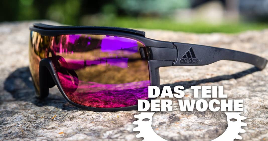 Teil der Woche Adidas Brille mit Vario Filter BIKE