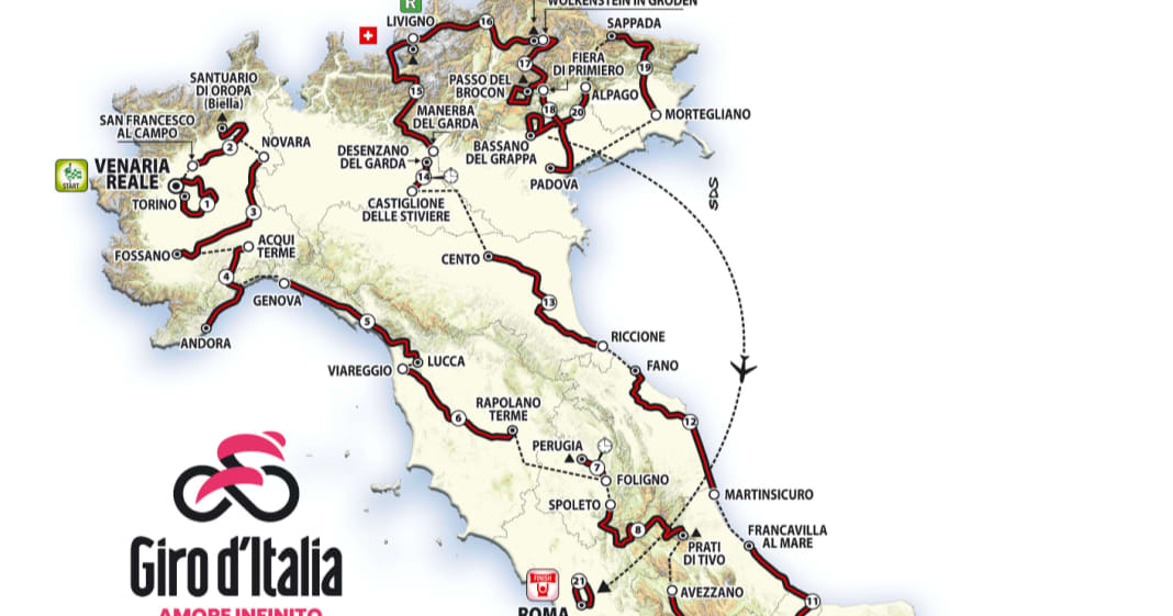 Startlist Giro D'Italia 2024 Nola Mirelle