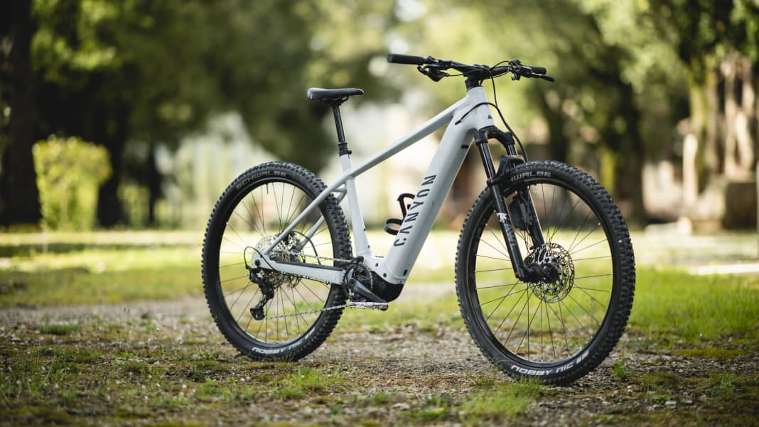 Canyon hardtail e bike sales