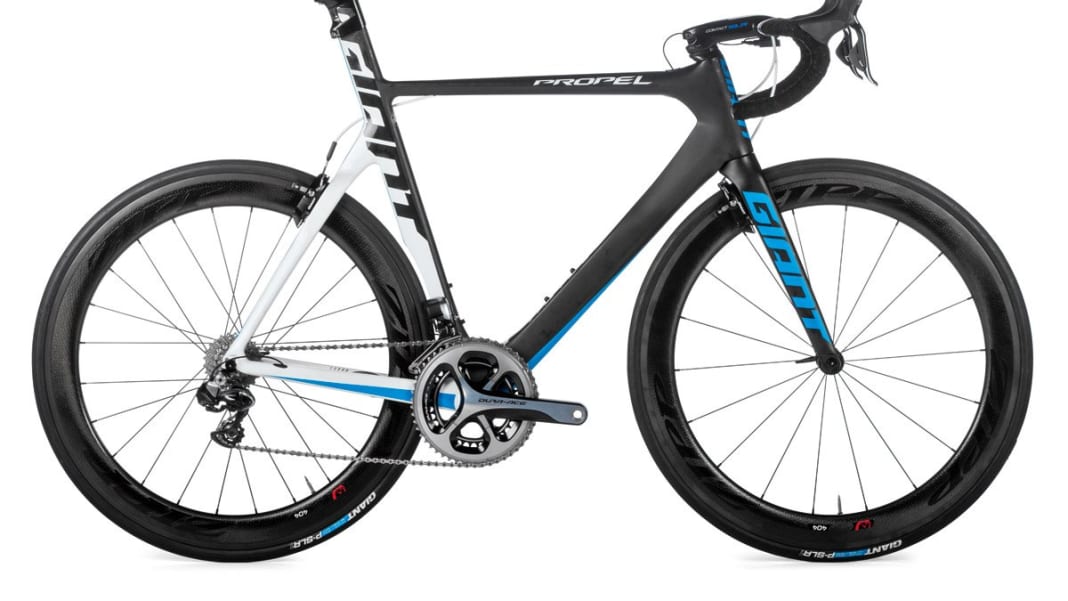 Test Aero Rennrad Giant Propel Advanced SL 2015 TOUR