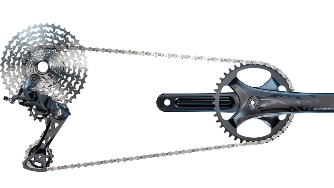 Pédalier Campagnolo Ekar GT 1x13v - Alu 172,5mm 36 Dents (Neuf, Sans Boîte)