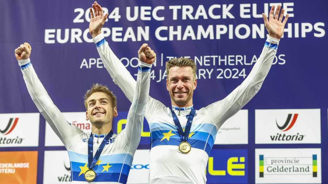 Championnats d'Europe de cyclisme sur piste : Kluge/Reinhardt réussissent un hat-trick historique - bronze pour le quatuor féminin