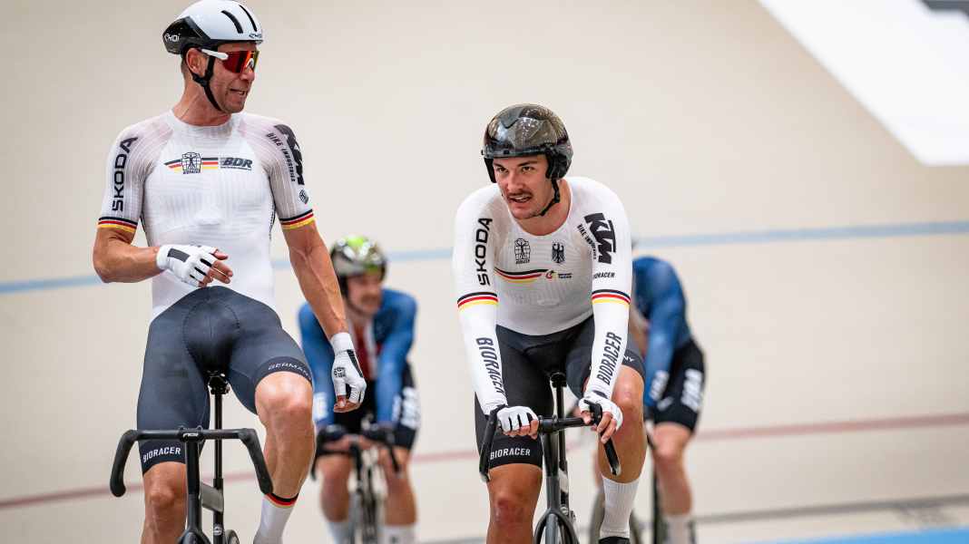 After miscalculation: Kluge and Augenstein without a medal