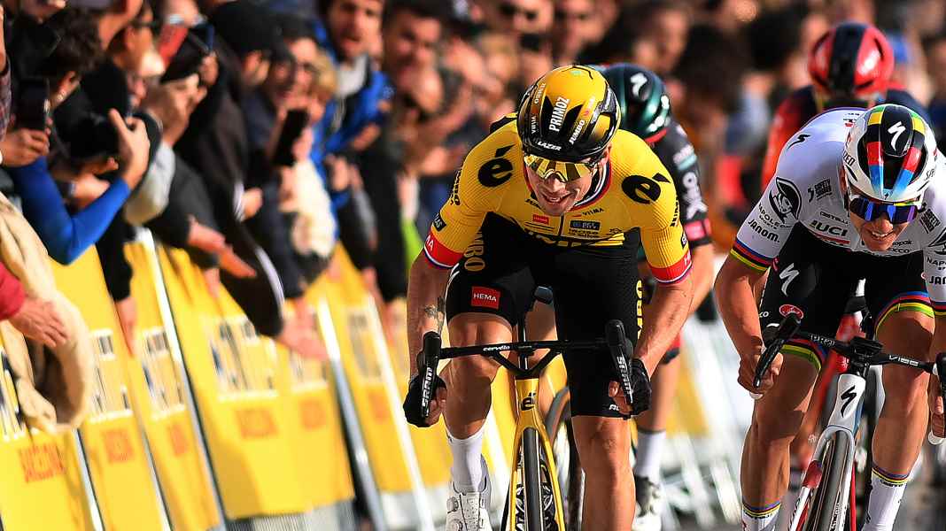 Tour of Catalonia: Roglic wins stage 1 - heavy crash in the finale