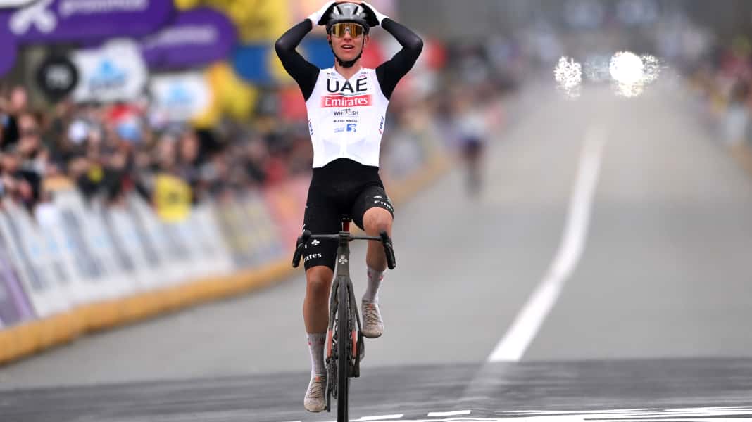 Flandern-Rundfahrt: Pogacar triumphiert bei der Ronde van Vlaanderen