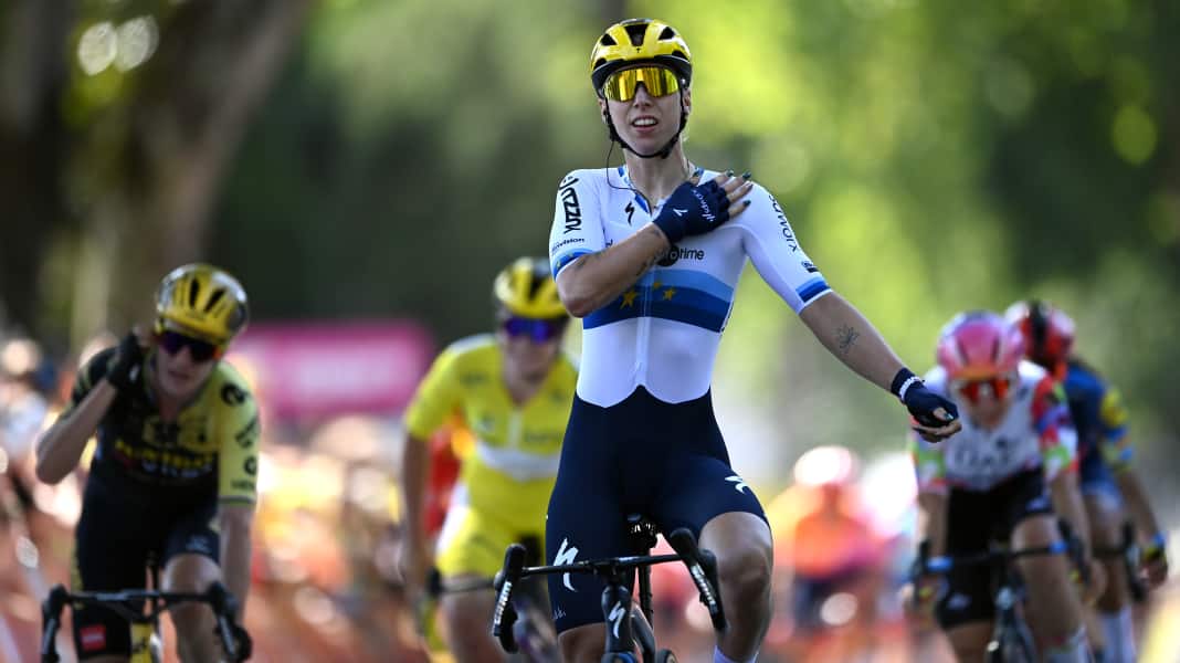 Tour de France Femmes: Wiebes gewinnt 3. Etappe - Lippert weiter Gesamtzweite