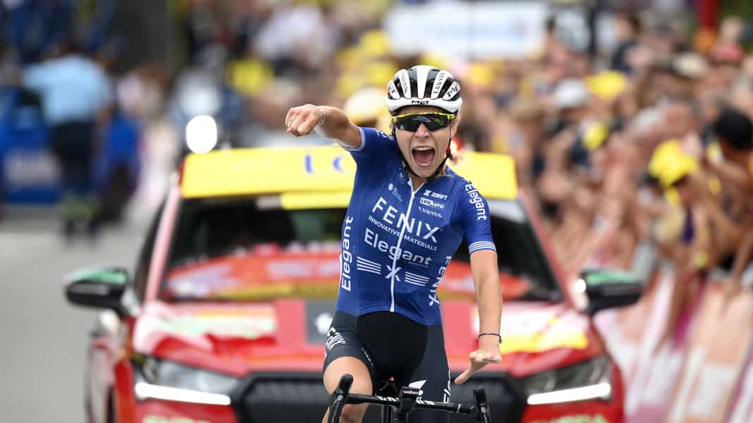 Tour de France Femmes: Kastelijn siegt auf 4. Etappe