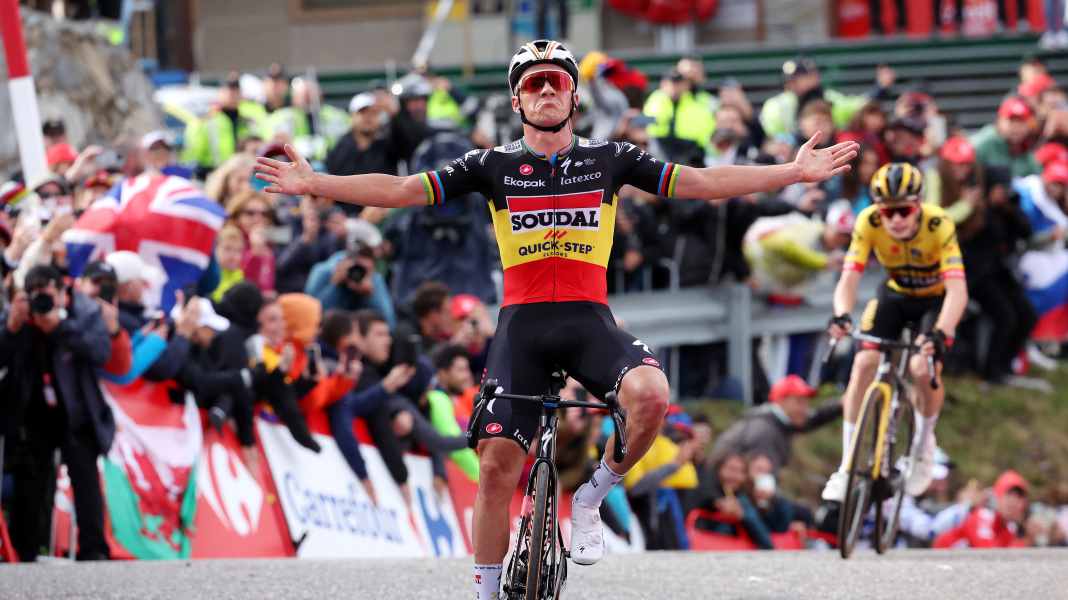 Vuelta a Espana: Kämna verpasst Coup knapp - Evenepoel gewinnt 3. Etappe