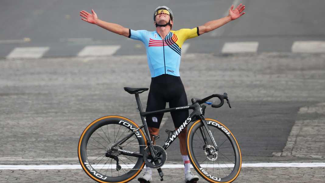 Doppel-Olympiasieg: Evenepoel der Rad-König von Paris
