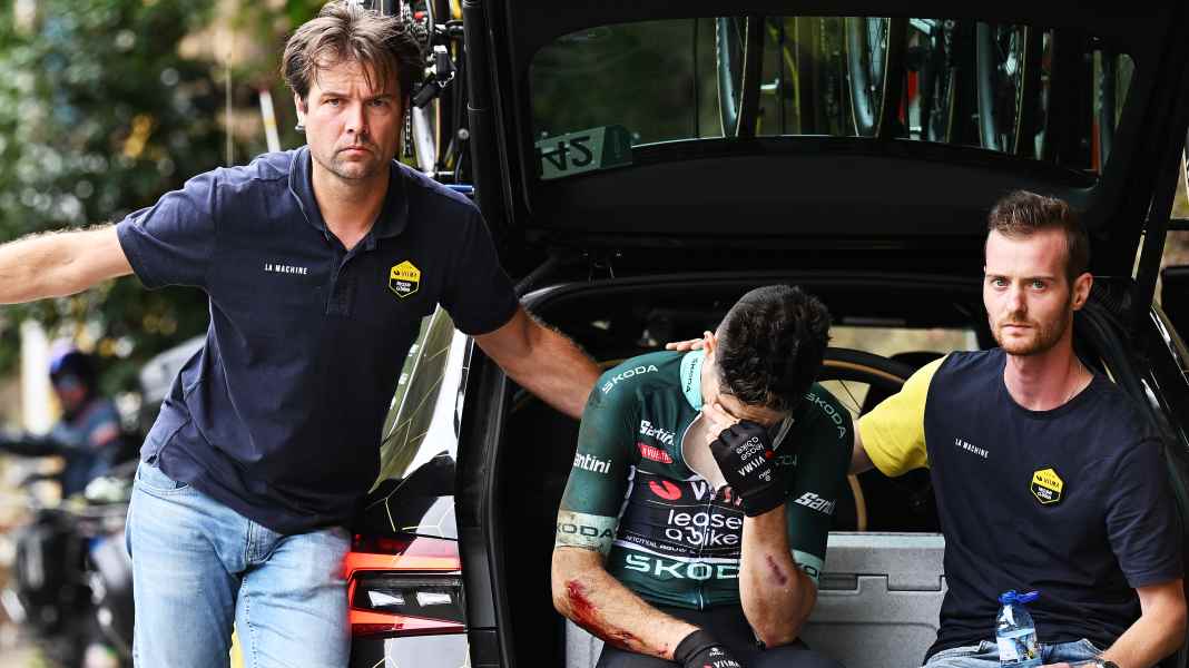 WM-Traum geplatzt: Saison-Aus für Wout van Aert