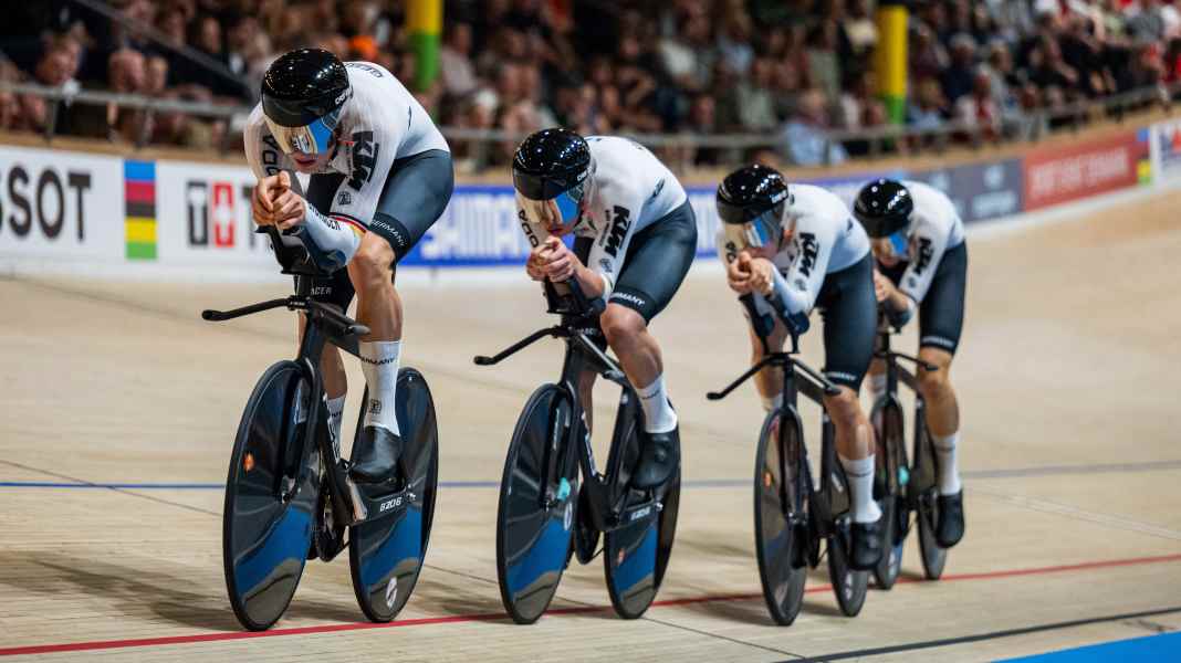 Bahnrad-Vierer meldet sich zurück - Trainer Meyer hört auf
