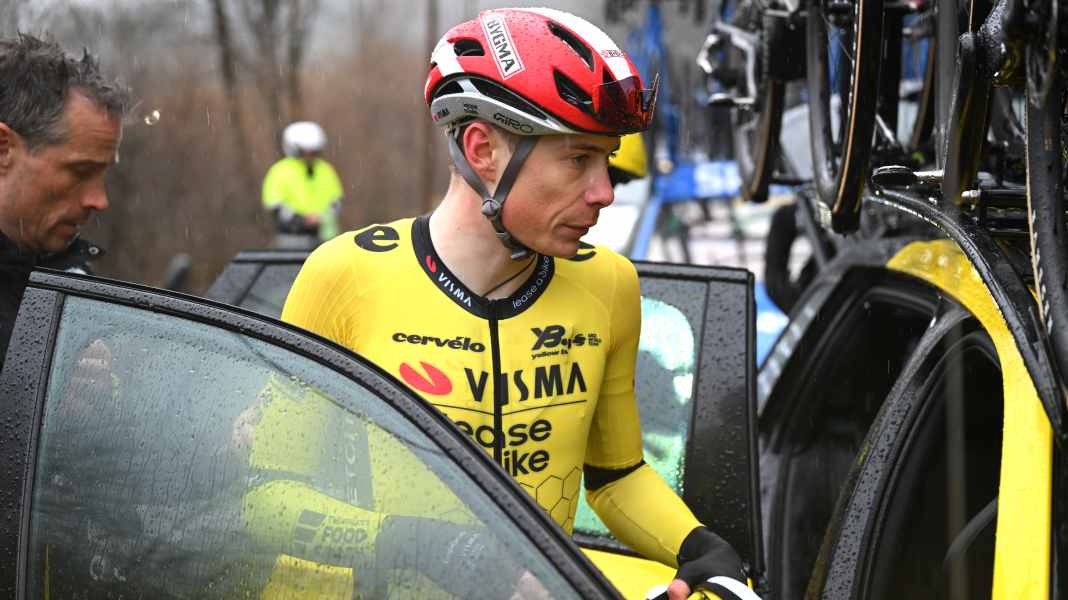 Après une chute : Vingegaard doit faire une pause dans la course