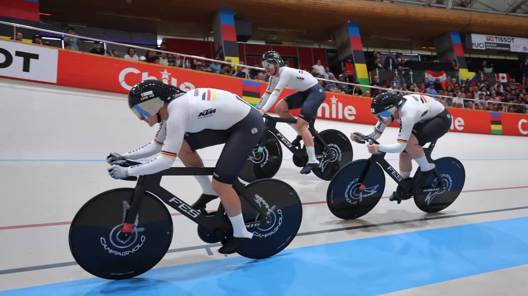 Track World Championships in Chile: German teams without medals so far