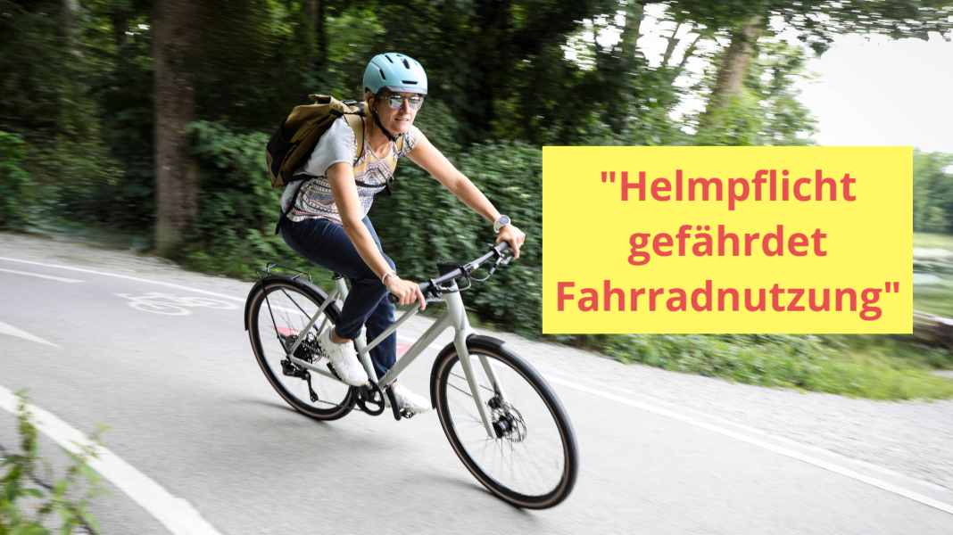 Compulsory helmets for e-bike riders: a threat to the mobility transition?