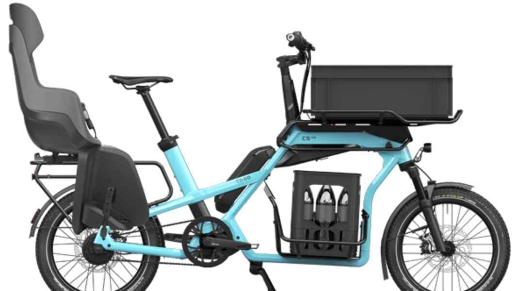 Ca Go CS update: Ca Go CS cargo bike now with more payload & child seat approval