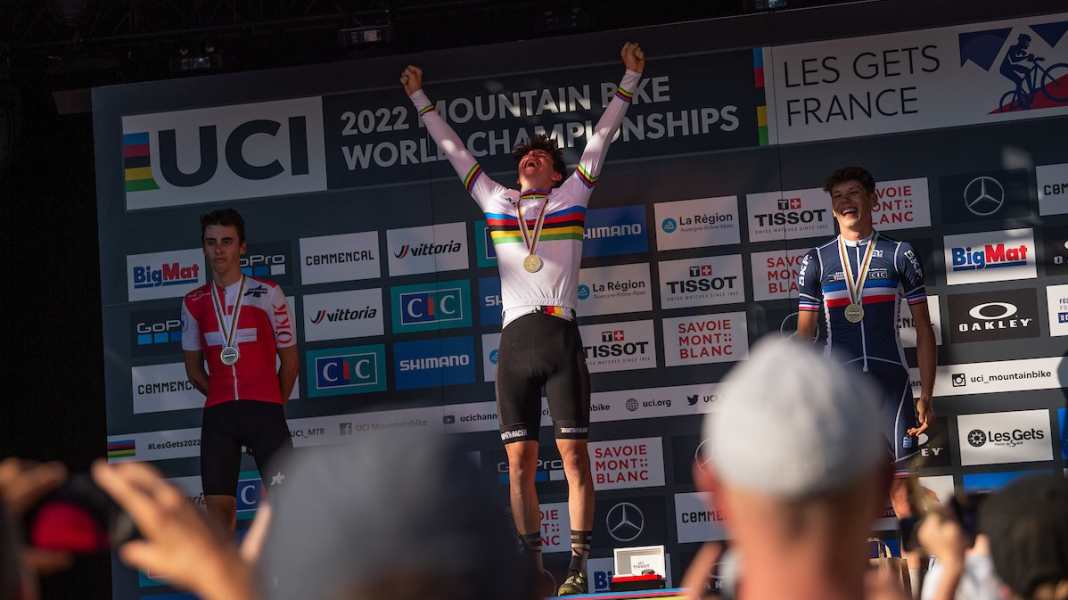 UCI MTB World Championships Les Gets: Paul Schehl wins Junior World Champion title