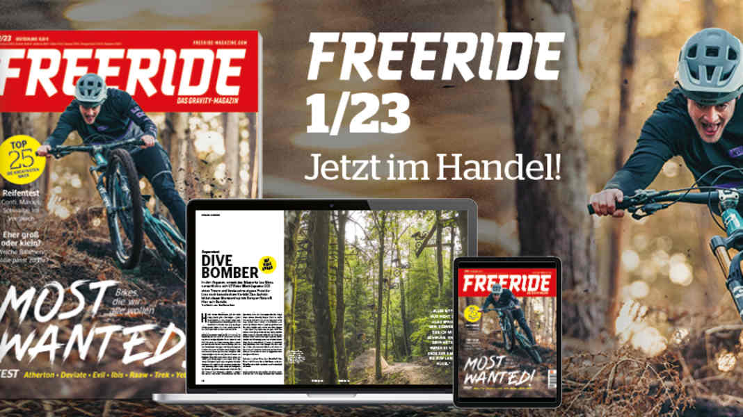 FREERIDE Magazine 1/23: The full load of gravity knowledge!