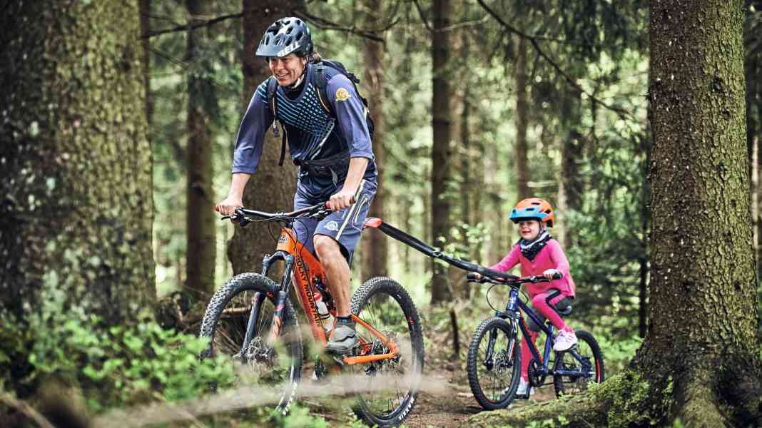 The uphill problem: biking with the kids