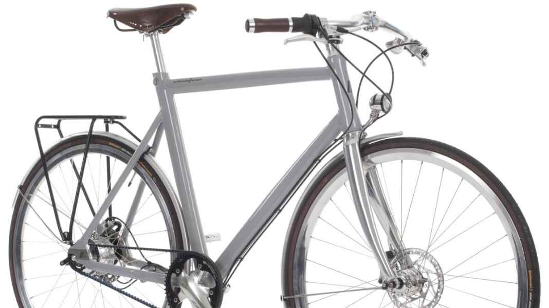 Königliches Designbike mit Riemenantrieb