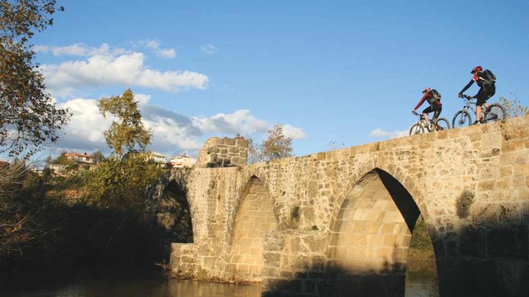 Fahrradroute zwischen Antalya und Side