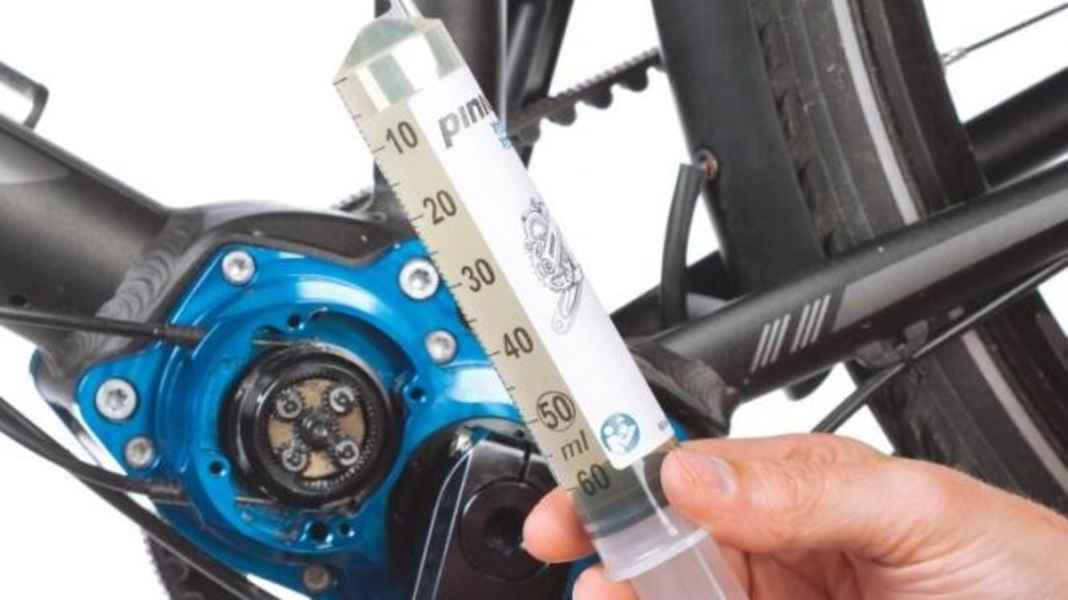 Oil change for Pinion gearbox