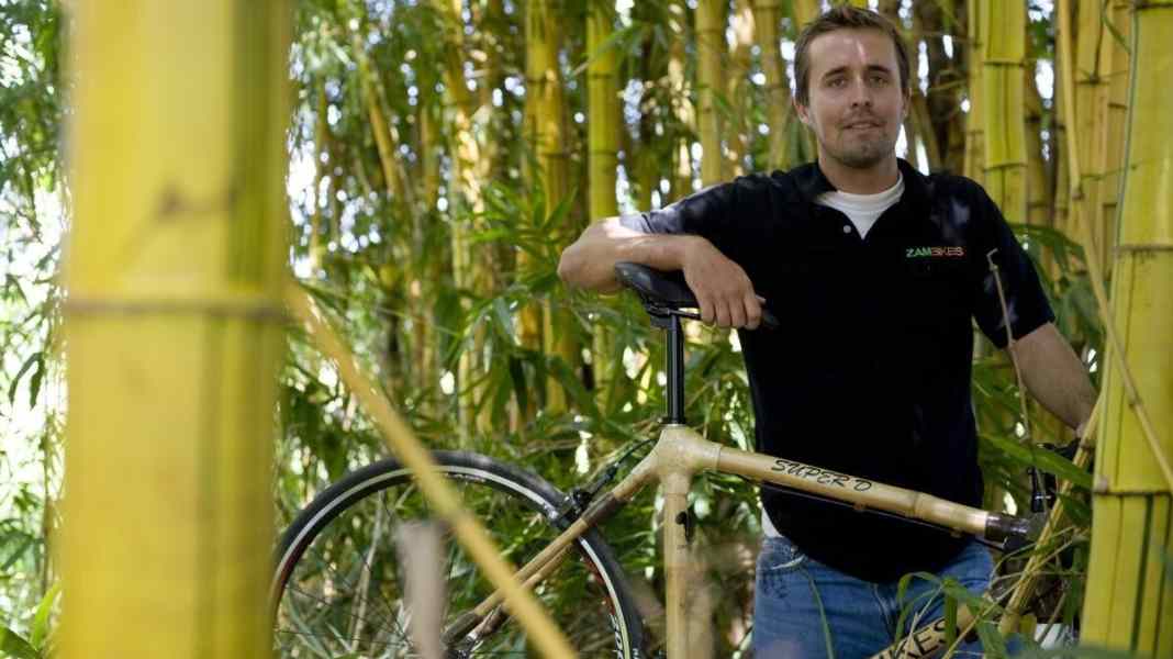 Bamboo bicycle frame