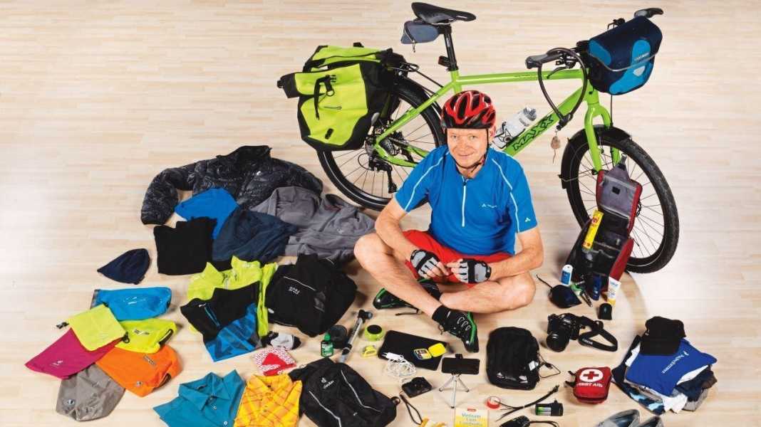Packen für die Radreise