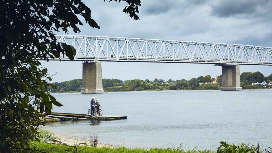 Leisurely on two wheels through Lillebælt