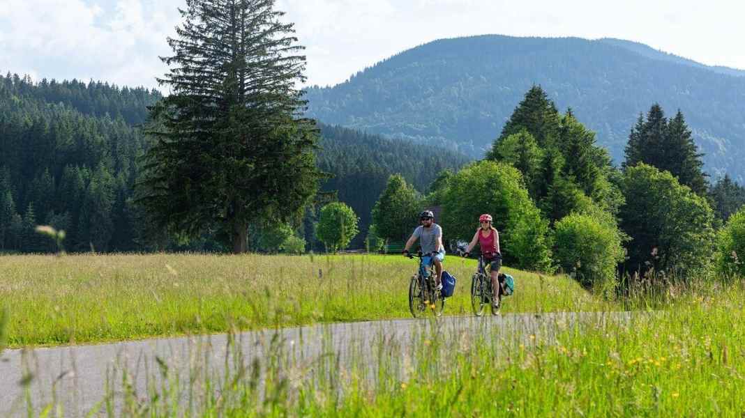 For sporty cyclists: the Lake Constance-Königssee cycle path