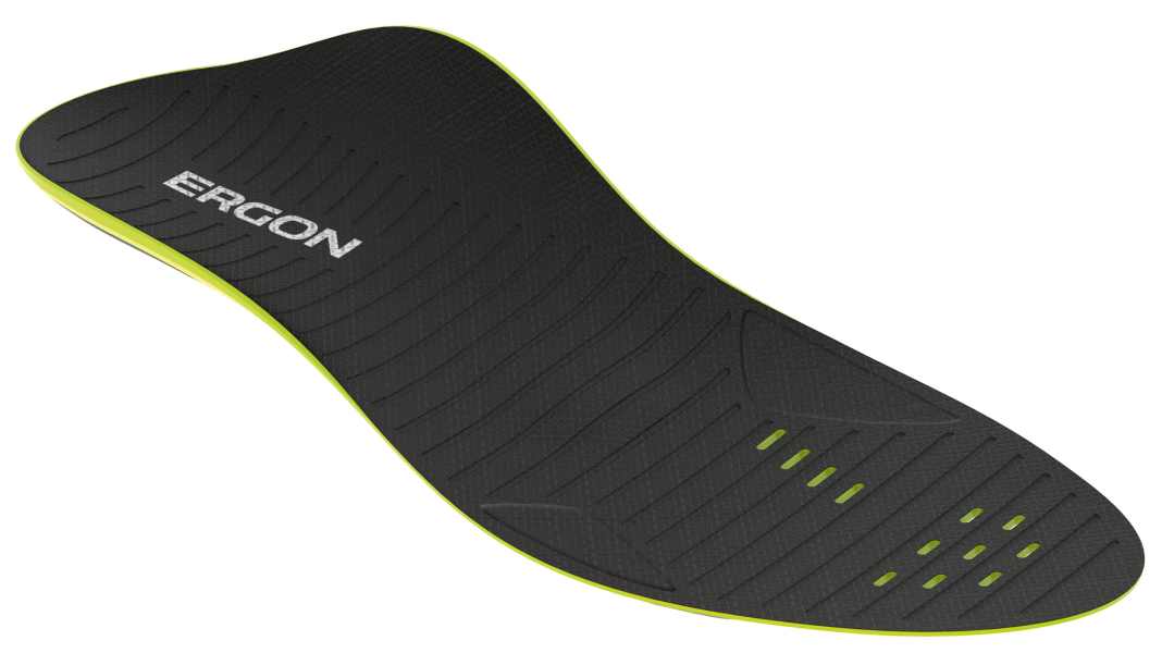 Special insoles for cycling shoes - support for the arch of the foot
