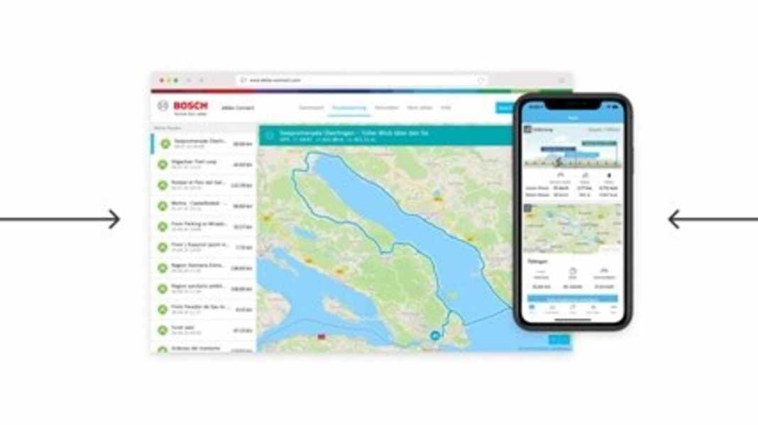 Bosch eBike Systems & Komoot verknüpfen sich