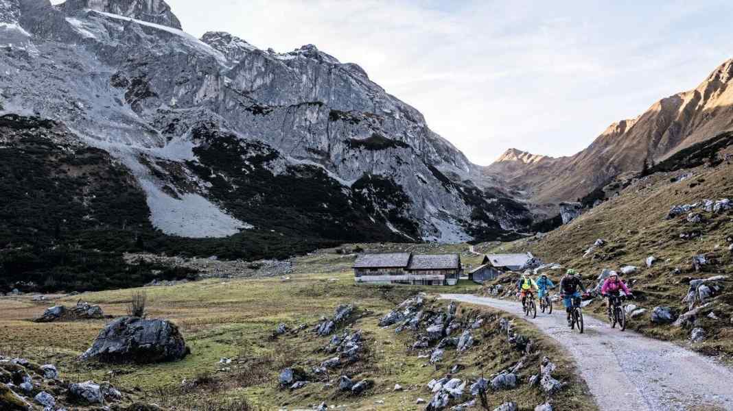 The most beautiful e-mountainbike tours in the Montafon