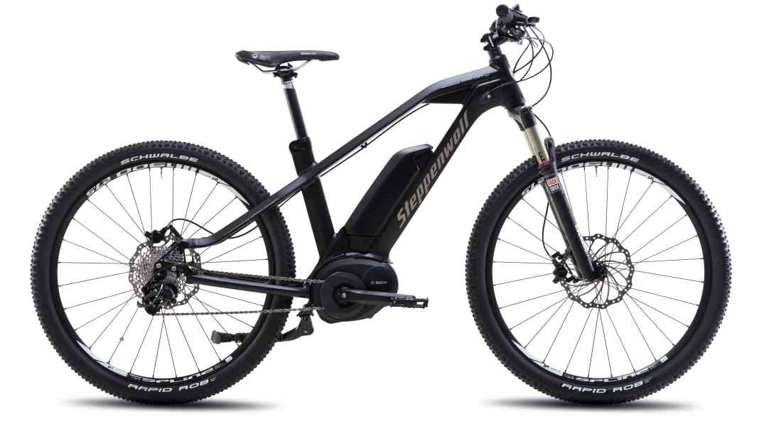 E-mountainbikes from Steppenwolf