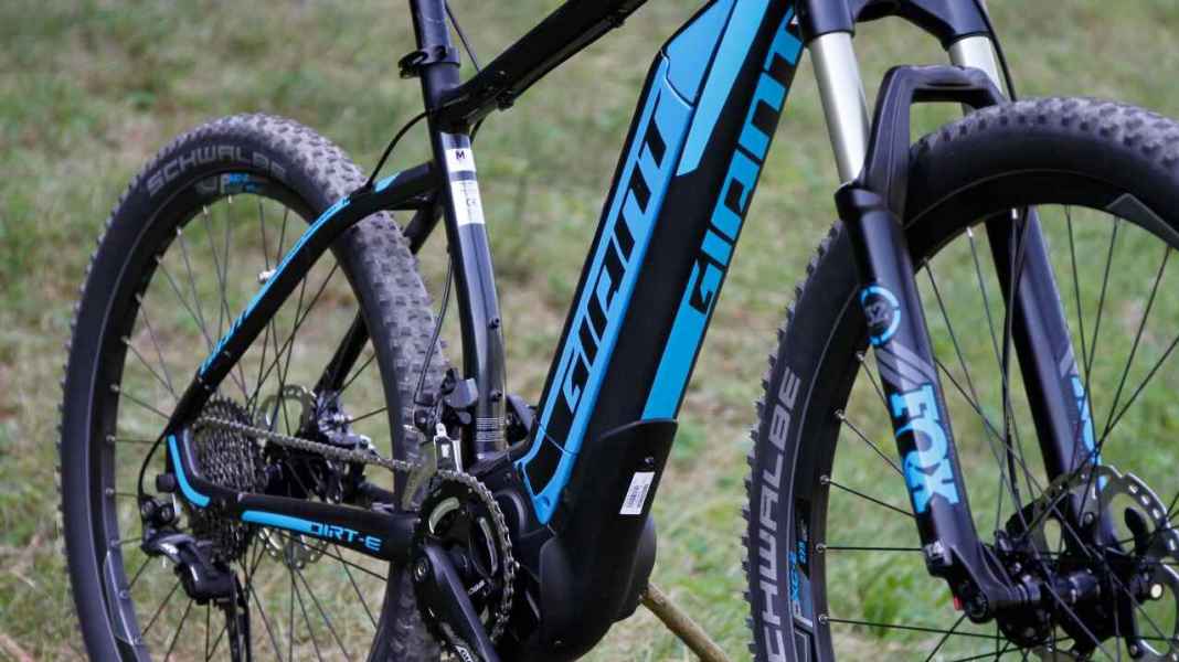 Giant Dirt E+: ein optisch sehr gelungenes Hardtail