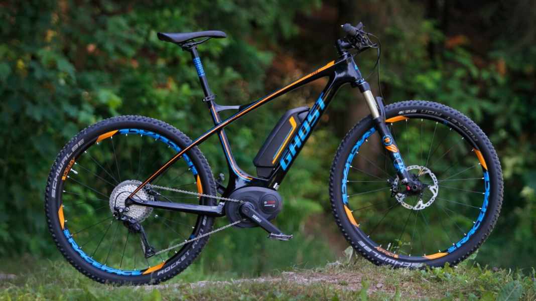 E-MTB from Ghost: Teru LC carbon hardtail