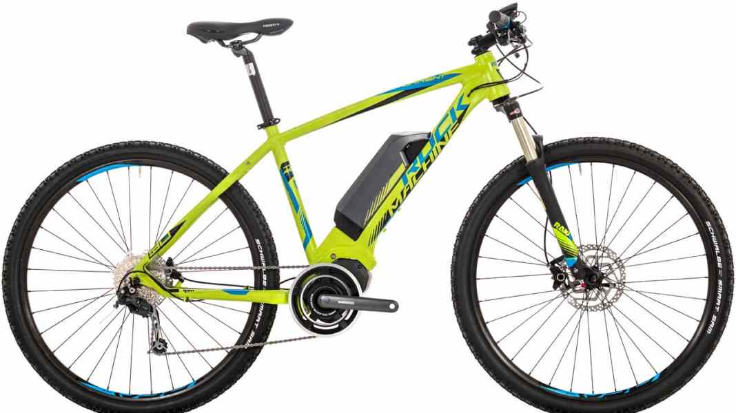 Solid technology paired with Shimano drivetrain