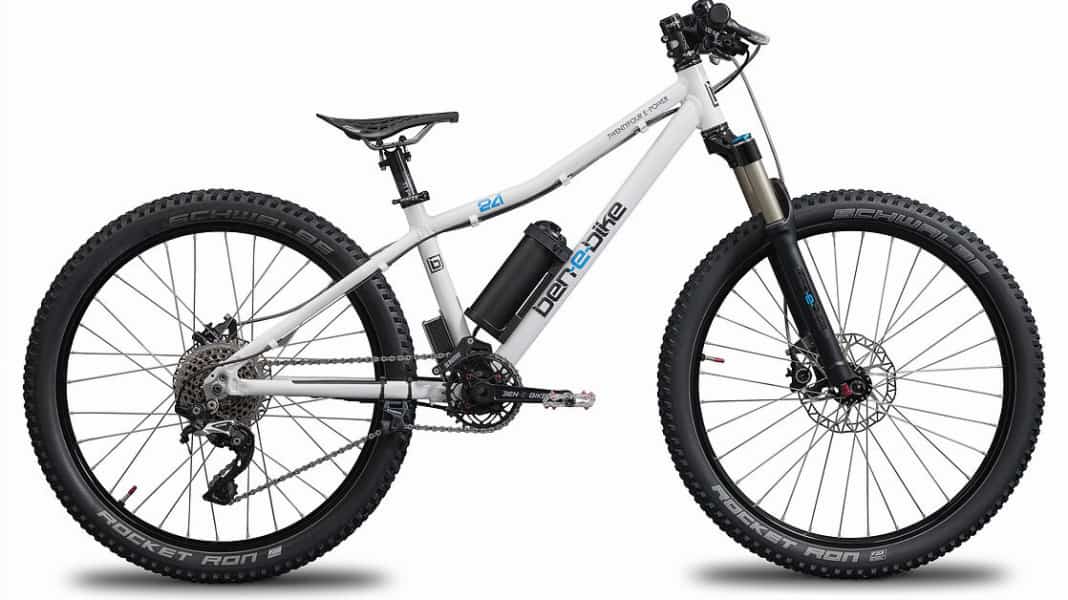 E-mountain bikes for children