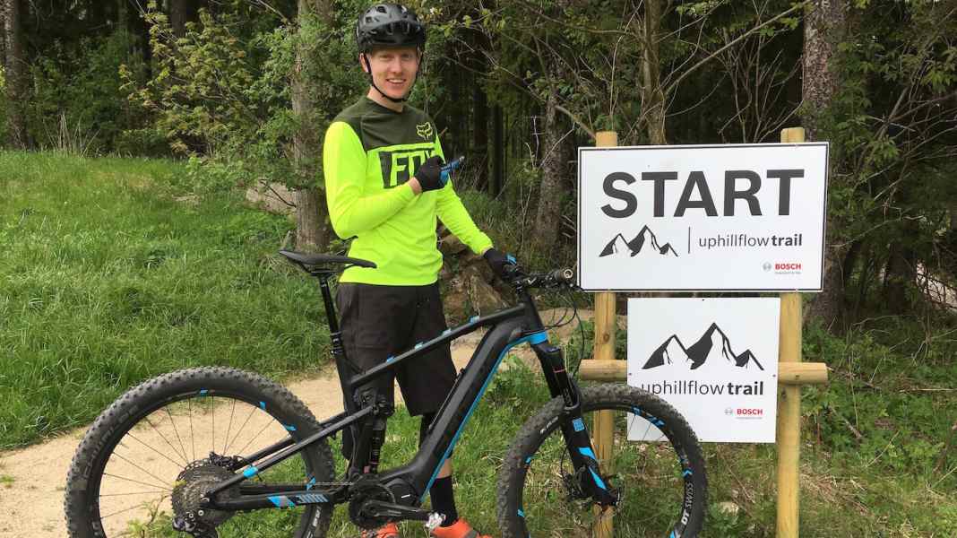 Uphill Flow Trail: Feelings of happiness uphill?