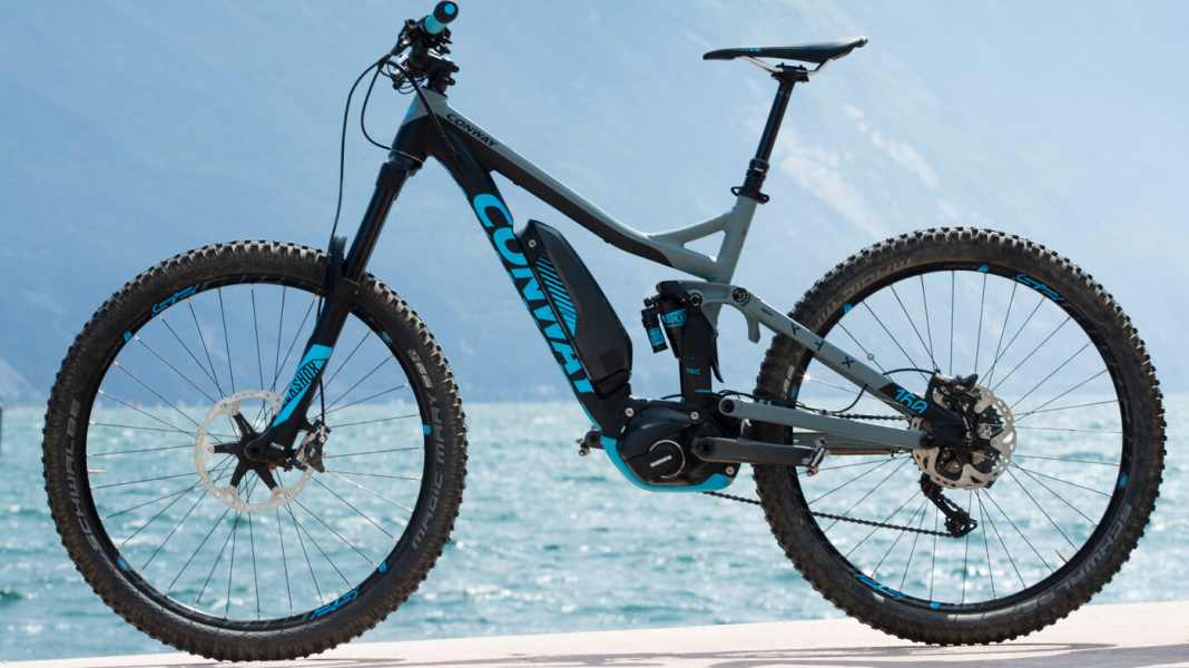 Neue E-Bike-Fullys von Conway