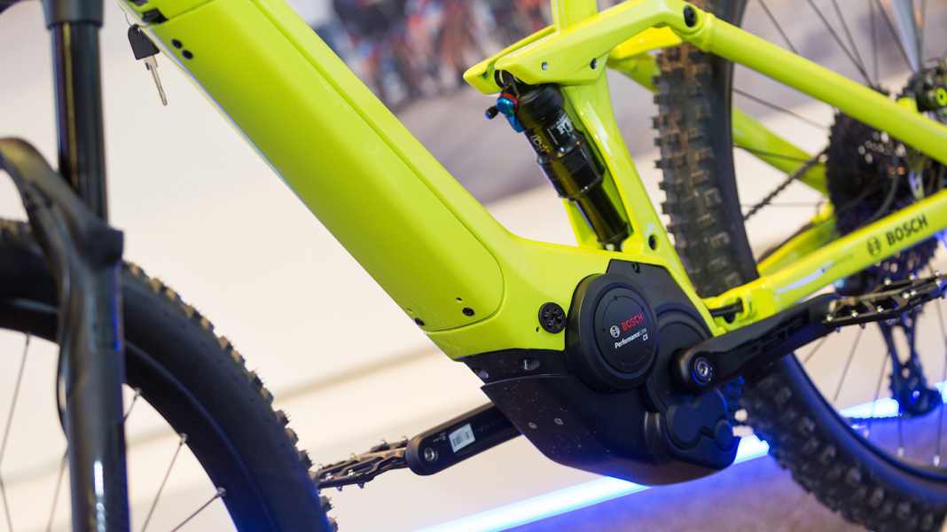 Bosch integrates the battery into the down tube