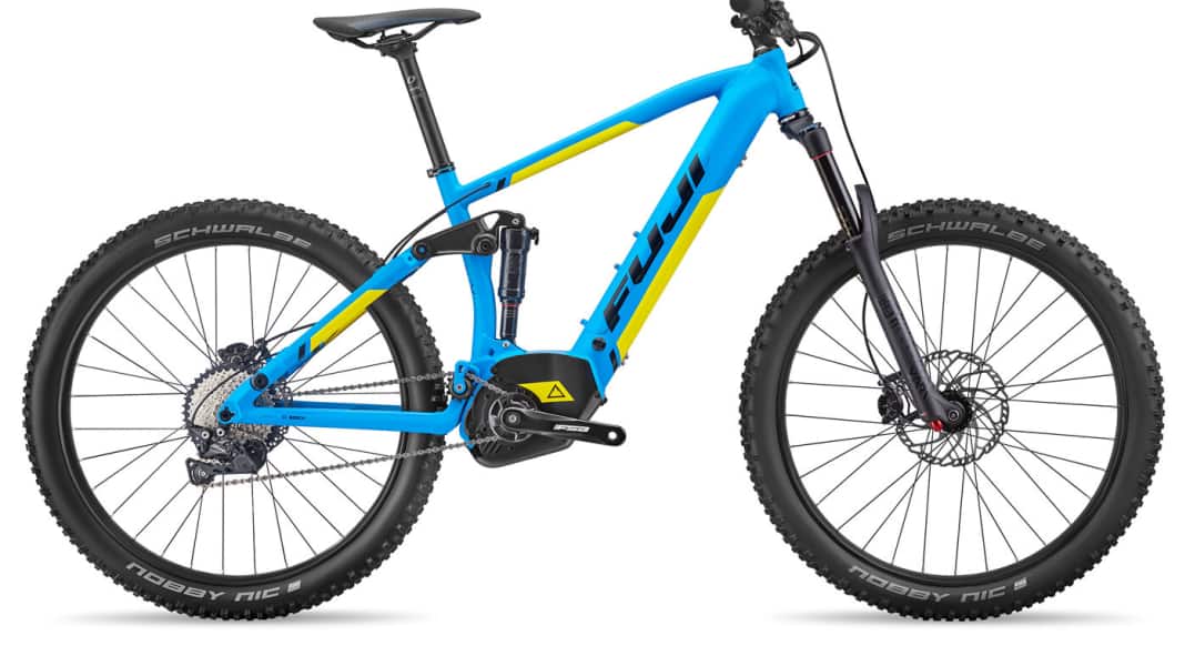 Fuji fullys with Bosch Powertube battery