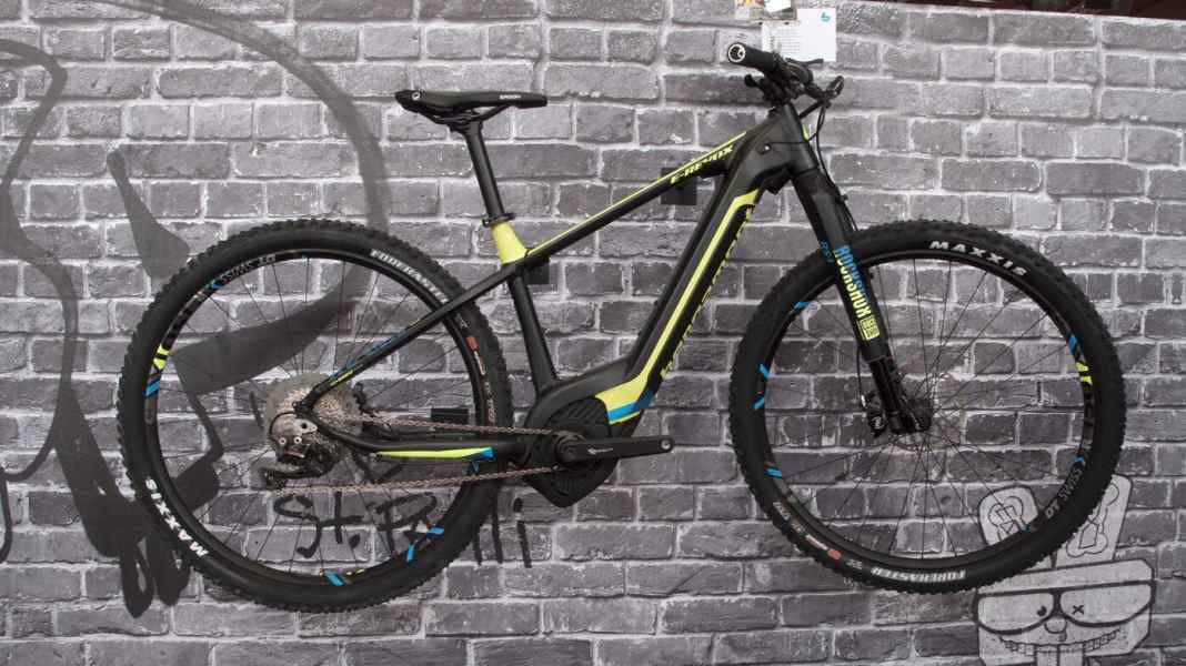 Bergamont E-Hardtail with universal chassis