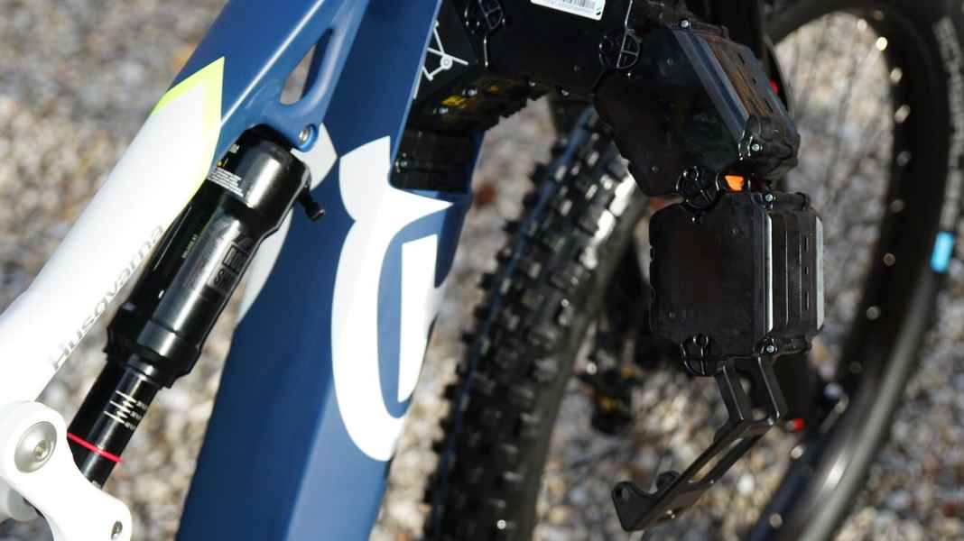 Husqvarna startet mit beweglichem Akku durch