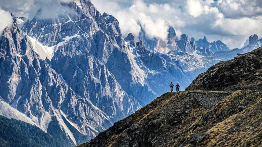Dolomiten-Panorama: Supertrail Markinkele