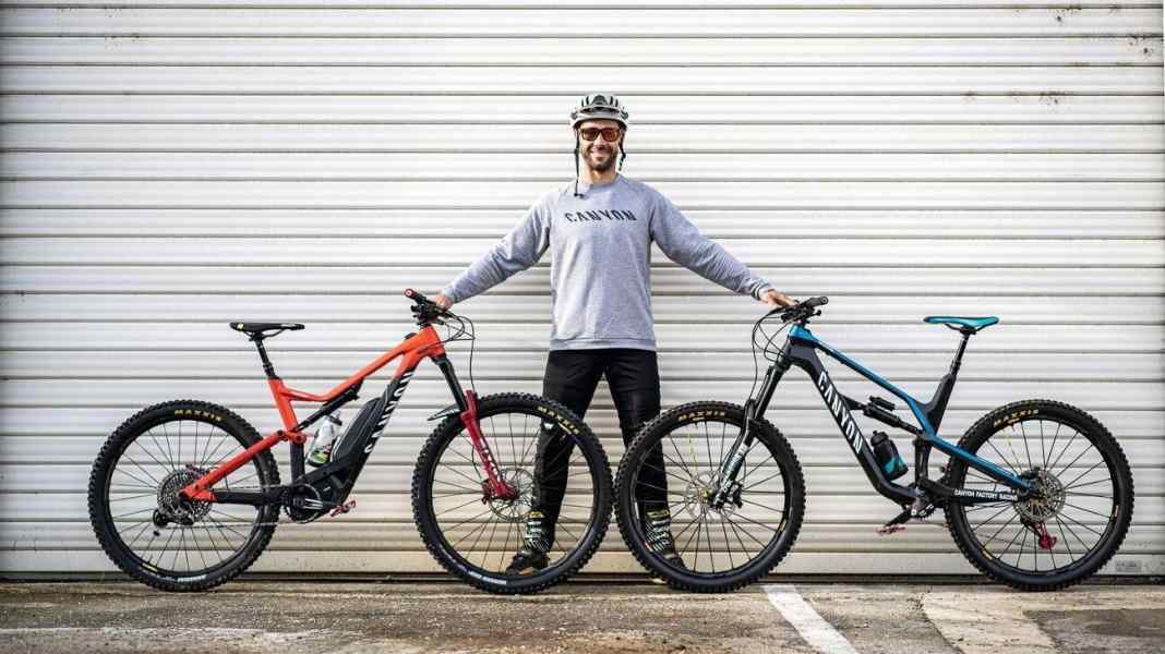Canyon Spectral Bio-Bike vs. E-MTB: Was ist schneller?