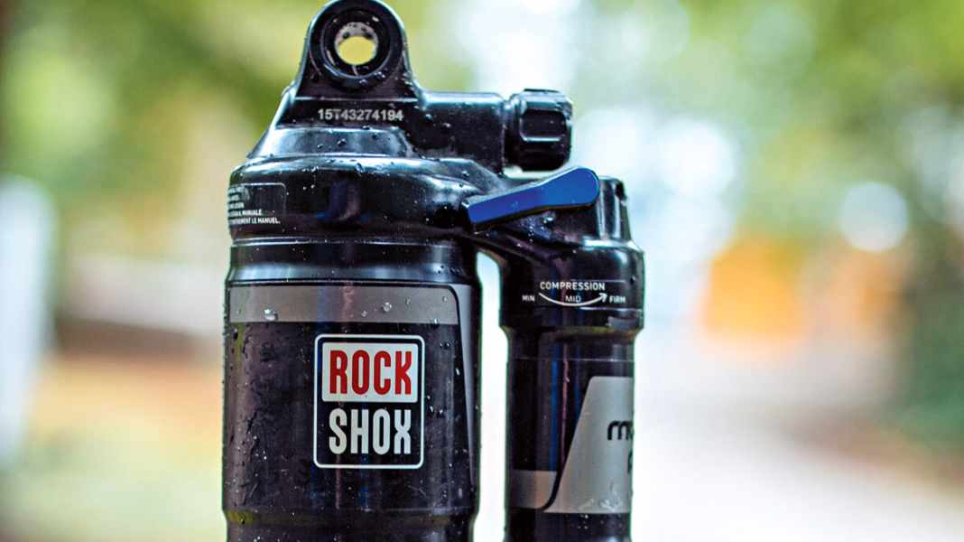 Fatter: RockShox Monarch shock absorber