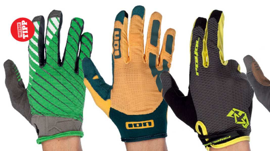 Viel Grip und Gefühl: Leichte Handschuhe