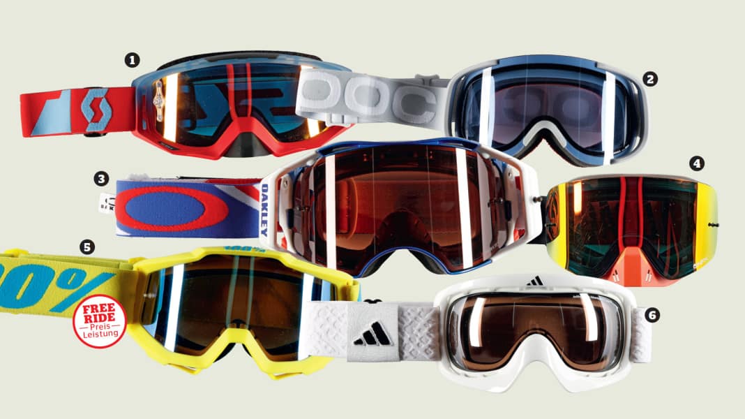 Open your eyes! 6 goggles in a quick check
