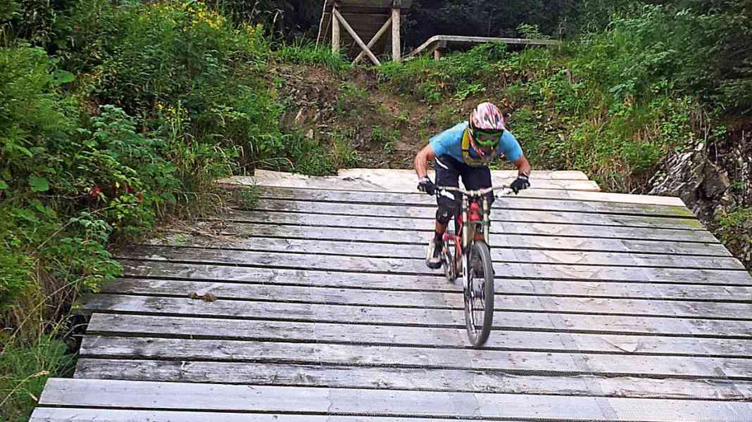 Old Schooler: Bikepark in Hindelang