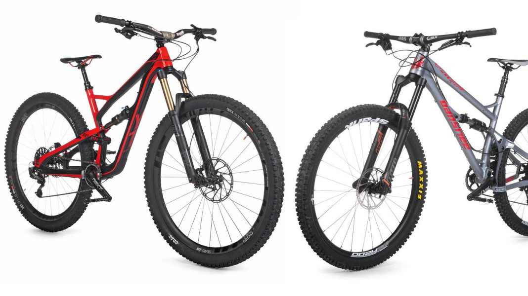 Conflict pair: YT Jeffsy / Banshee Spitfire